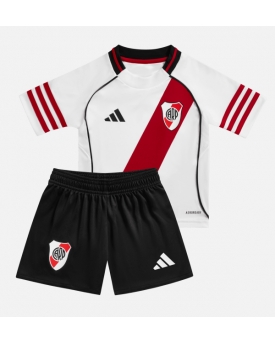 River Plate Maglia Gara Casa Repliche 2025-26 Bambino Maniche Corte